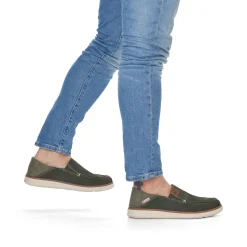 Rieker Herren Slipper forest green