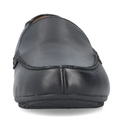 Rieker Herren Slipper glanzschwarz
