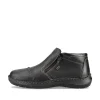 Rieker Herren Slipper graphitschwarz