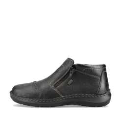 Rieker Herren Slipper graphitschwarz