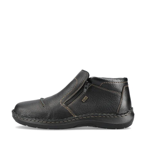 Rieker Herren Slipper graphitschwarz
