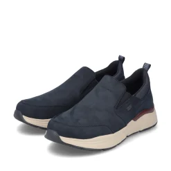 Rieker Herren Slipper graublau