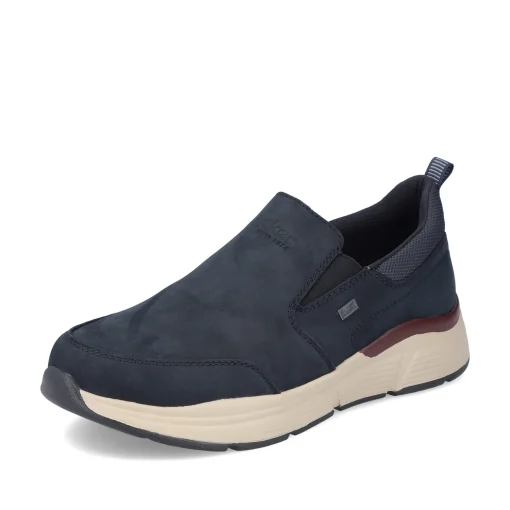 Rieker Herren Slipper graublau