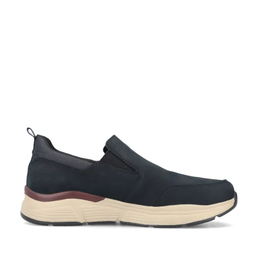 Rieker Herren Slipper graublau