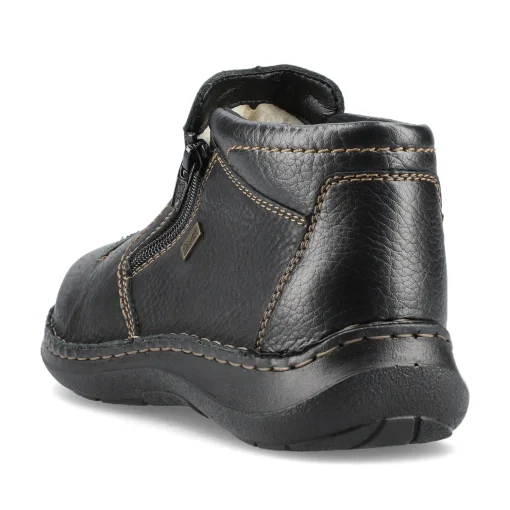 Rieker Herren Slipper graphitschwarz