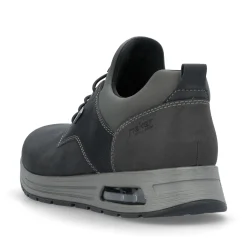Rieker Herren Slipper graphitschwarz