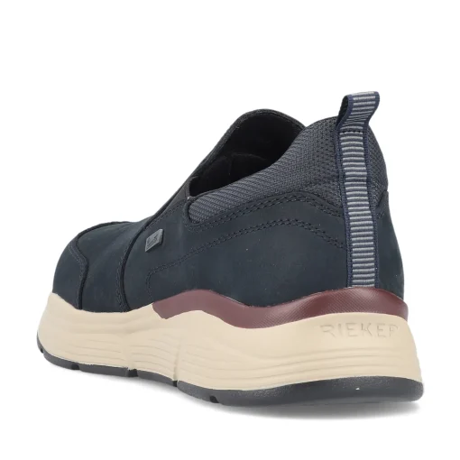 Rieker Herren Slipper graublau