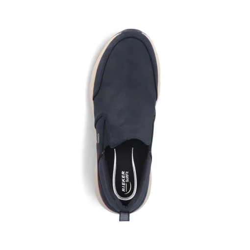 Rieker Herren Slipper graublau