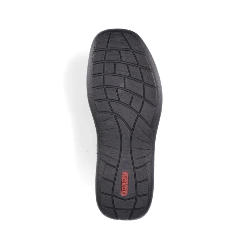 Rieker Herren Slipper graphitschwarz