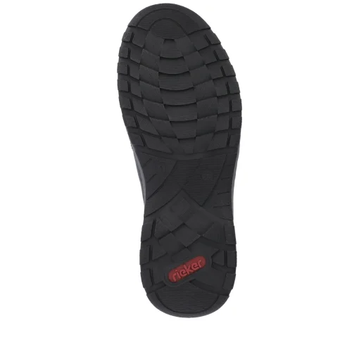 Rieker Herren Slipper graphitschwarz