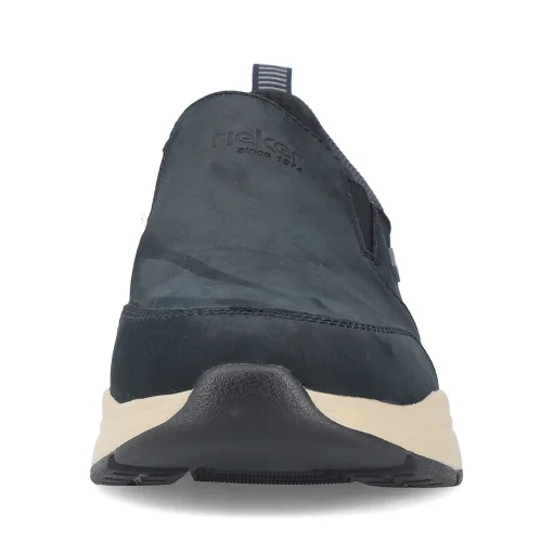Rieker Herren Slipper graublau