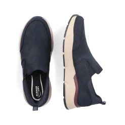 Rieker Herren Slipper graublau