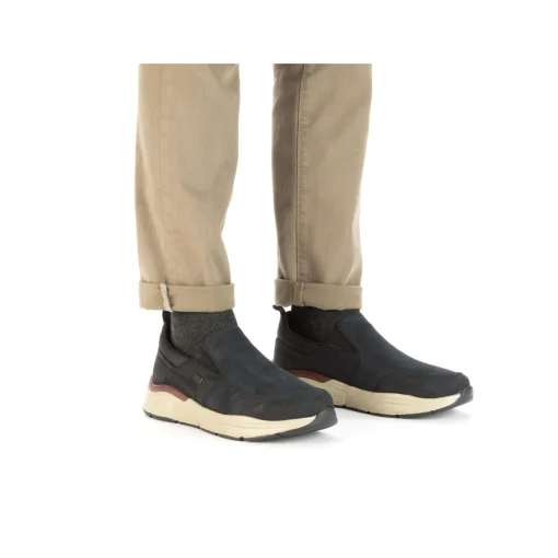 Rieker Herren Slipper graublau