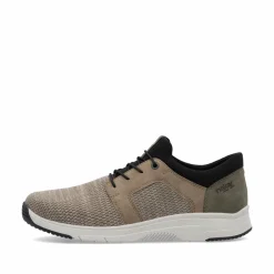 Rieker Herren Slipper hellbeige