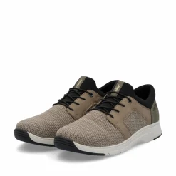 Rieker Herren Slipper hellbeige