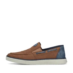 Rieker Herren Slipper holzbraun