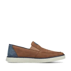 Rieker Herren Slipper holzbraun