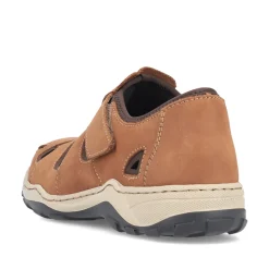 Rieker Herren Slipper holzbraun