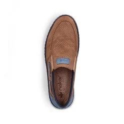 Rieker Herren Slipper holzbraun