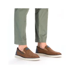 Rieker Herren Slipper holzbraun