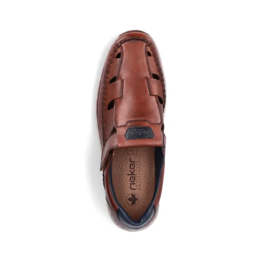 Rieker Herren Slipper kastanienbraun