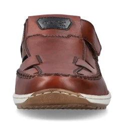 Rieker Herren Slipper kastanienbraun