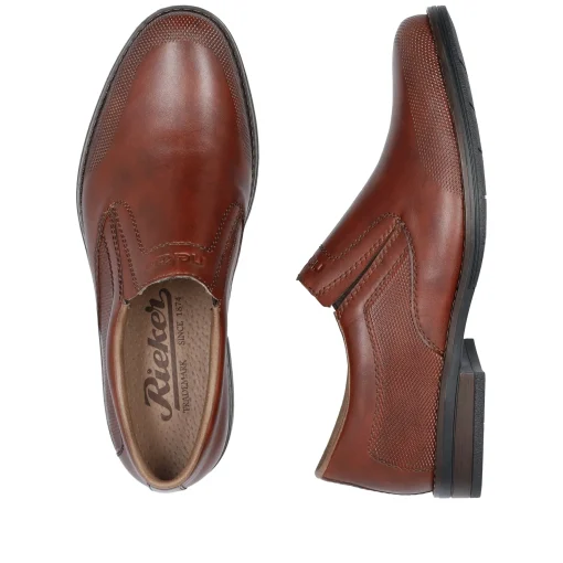 Rieker Herren Slipper kastanienbraun