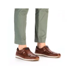 Rieker Herren Slipper kastanienbraun
