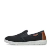 Rieker Herren Slipper marineblau