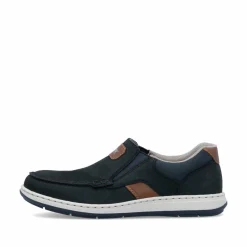 Rieker Herren Slipper marineblau