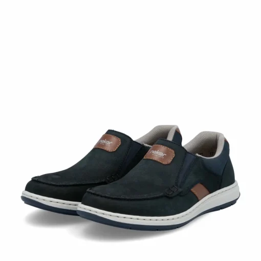 Rieker Herren Slipper marineblau