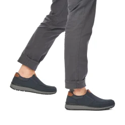 Rieker Herren Slipper marineblau