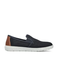 Rieker Herren Slipper marineblau