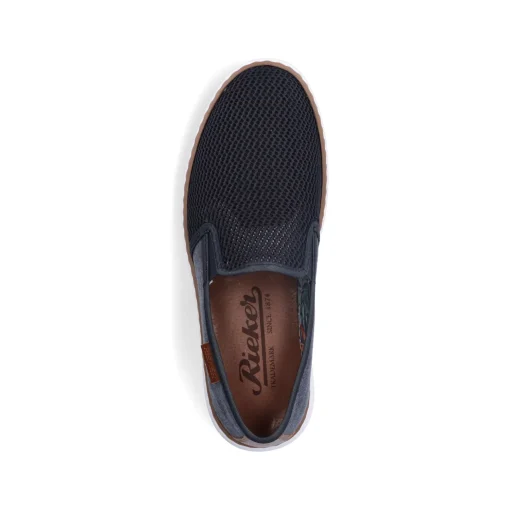Rieker Herren Slipper marineblau