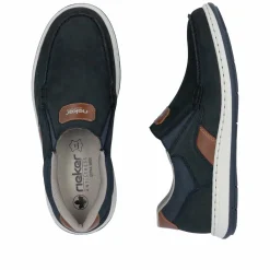 Rieker Herren Slipper marineblau