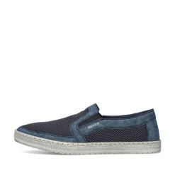 Rieker Herren Slipper meeresblau