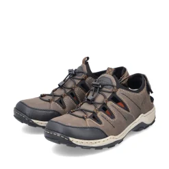 Rieker Herren Slipper mokka