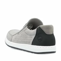 Rieker Herren Slipper mondgrau