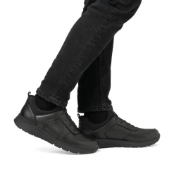Rieker Herren Slipper nachtschwarz