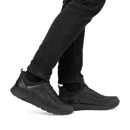 Rieker Herren Slipper nachtschwarz
