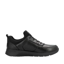 Rieker Herren Slipper nachtschwarz