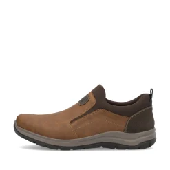Rieker Herren Slipper nougatbraun