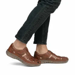 Rieker Herren Slipper nussbraun