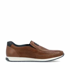 Rieker Herren Slipper nussbraun