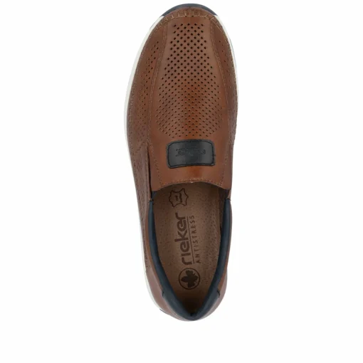 Rieker Herren Slipper nussbraun
