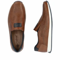 Rieker Herren Slipper nussbraun