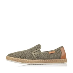 Rieker Herren Slipper olivgrün