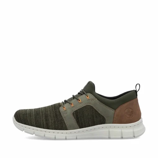 Rieker Herren Slipper olivgrün