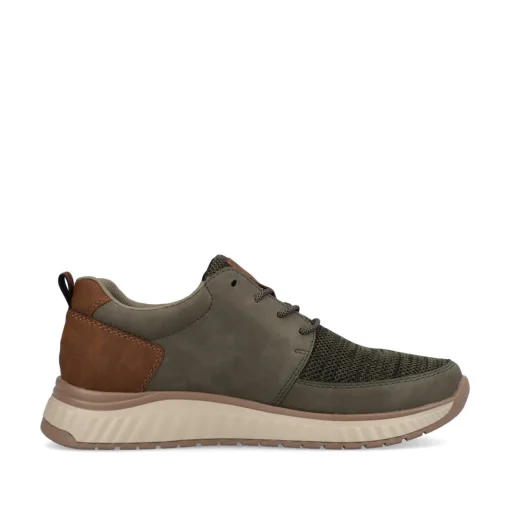 Rieker Herren Slipper olivgrün