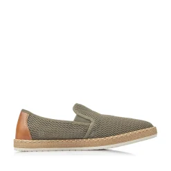 Rieker Herren Slipper olivgrün